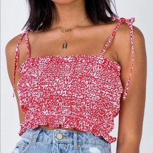 Princess Polly Red Top